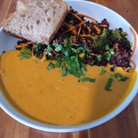 Thai bowl at Forage Kitchen in Madison