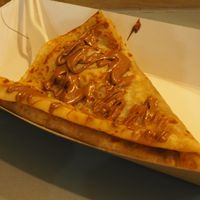 Crepe on its own with 1 sauce [£4.00] at Yorica in London