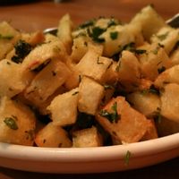 Potatoes Maza  at Kaza Maza Mediterranean Grill in Norco