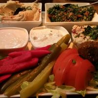 Vegetarian Combo at Kaza Maza Mediterranean Grill in Norco