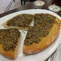 zataar pita at Peace Bakery & Deli in Austin