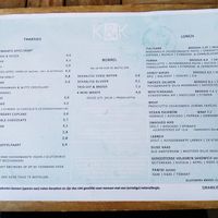 Menu: cakes and lunch at Koffie&Koffie in Ede