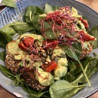 Avocado toast from heaven 😍 at Koffie&Koffie in Ede