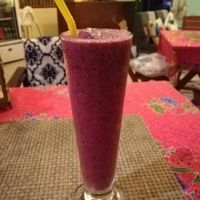 Smoothie 'blue Lagune' at Prava Bar in Koh Samui