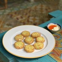 Deep fried silken tofu  at Am Vegetarian & Hideaway in Hoi An