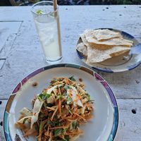 Coconut Salad and Kumquat Juice at Am Vegetarian & Hideaway in Hoi An
