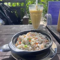 Fried rice with tofu and veggie  at Am Vegetarian & Hideaway in Hoi An