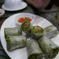 Fresh spring rolls at Am Vegetarian & Hideaway in Hoi An