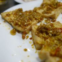Tofu with lemongrass  at Am Vegetarian & Hideaway in Hoi An