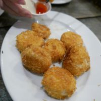Fried silken tofu  at Am Vegetarian & Hideaway in Hoi An
