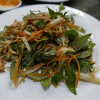 Lotus salad  at Am Vegetarian & Hideaway in Hoi An