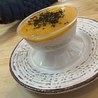 Cheesecake de maracumango   at Seitan Urban Bistro in Lima