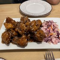 Cauliflower wings  at Seitan Urban Bistro in Lima
