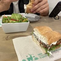 Burger   at Seitan Urban Bistro in Lima