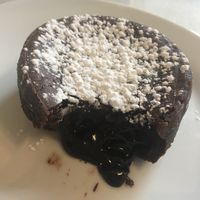 Chocolate lava cake!! at Seitan Urban Bistro in Lima
