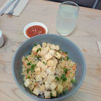 Jasmine rice w/ Tofu at Seitan Urban Bistro in Lima