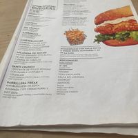 One page of multi-page menu at Seitan Urban Bistro in Lima