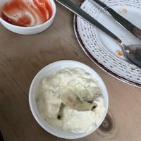 Tartar sauce was awesomee  at Seitan Urban Bistro in Lima