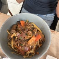 Fettucine   at Seitan Urban Bistro in Lima