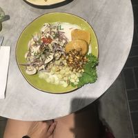 Cerviche with mushrooms  at Seitan Urban Bistro in Lima