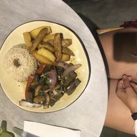 Lomo saltado  at Seitan Urban Bistro in Lima