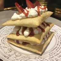 Ojas de fresas (tasty😄 at Seitan Urban Bistro in Lima