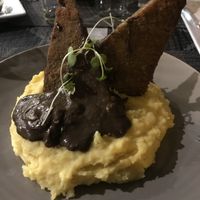 Seitan steak at Seitan Urban Bistro in Lima