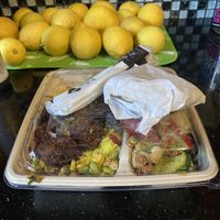 Vegan Friendly Falafel Meal Enjoyed at Home  at Dish N' Dash in Fremont