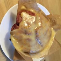 raspberry and orange  at Sweet Life American Bakery and Specialty Coffee Bar in Krakow