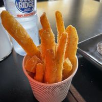 Chips are always super salty but the rosemary salt is wonderfull  at Grill'd in Maroochydore