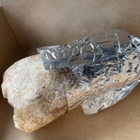 Breakfast burrito  at Green Tomato Grill in Brea