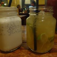 Cold drinks at Zen House in Berlin