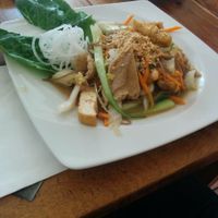 Udon noodles stir fry at Zen House in Berlin