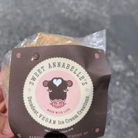 Vegan Annabelle’s Ice Cream Sandwich  at Batata Cafe in Northport