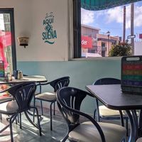 Dining area at La Cozumelena in Cozumel