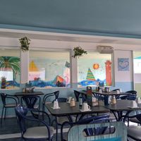 Whole dining area at La Cozumelena in Cozumel