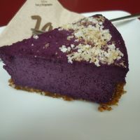Blueberry-lime tarte at ElbFaire in Hamburg