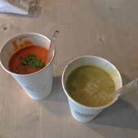 Healthy and warm soups at Suppa Bar in Timisoara