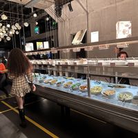 Many options   at Hiltl - Sihlpost in Zurich