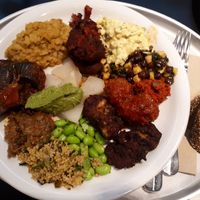 A little bit of everything at Hiltl - Sihlpost in Zurich