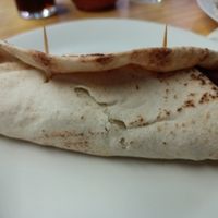 Choriburrito at La Alpargata in Madrid