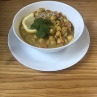 Plato del menu del dia  at La Alpargata in Madrid