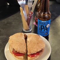 Choripán at La Alpargata in Madrid