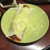 chimichanga at La Alpargata in Madrid