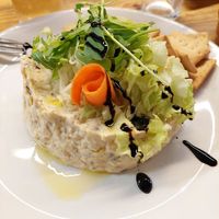 Olivier salad at La Alpargata in Madrid