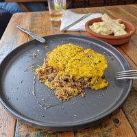 Pastel de choclo at La Alpargata in Madrid