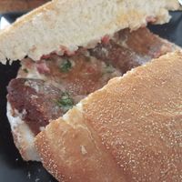 Choripán at La Alpargata in Madrid