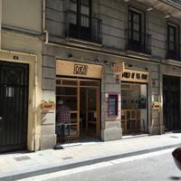 Outside at COCO in Barcelona