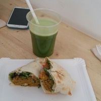 quinoa wrap at COCO in Barcelona