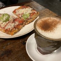 Pizza and café  at MADENITALY in Copenhagen